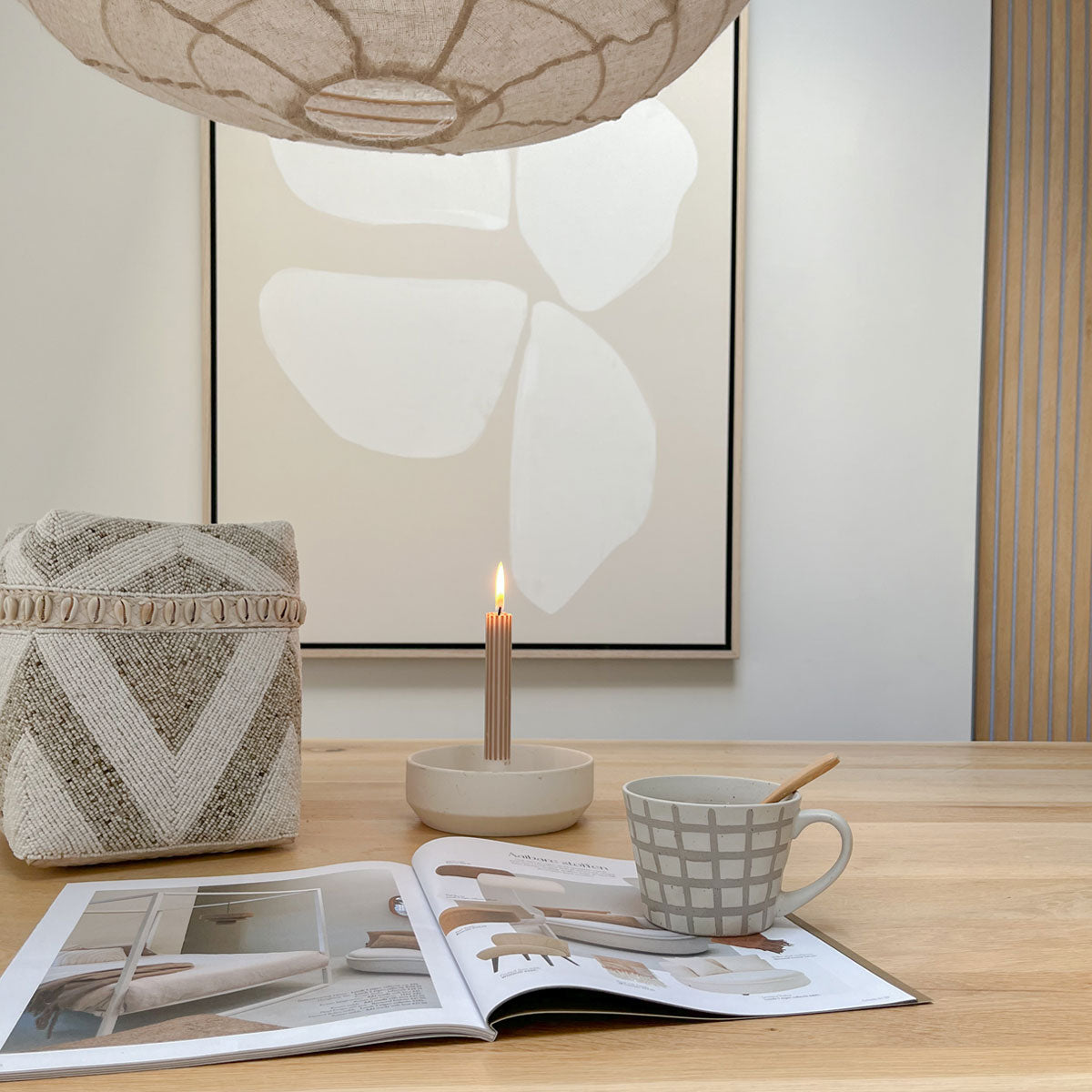 Neutral Anemone Flower