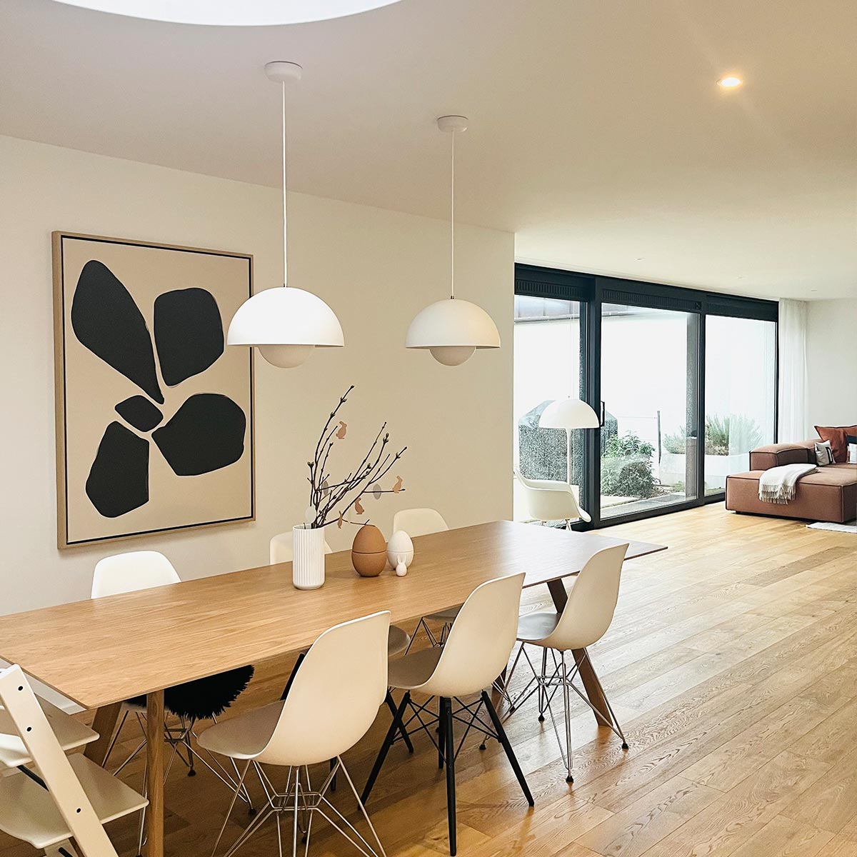 Black Neutral Anemone Flower