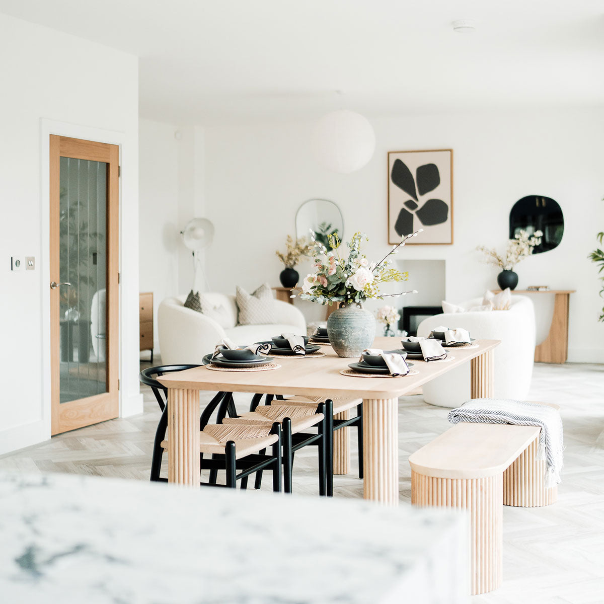 Black Neutral Anemone Flower