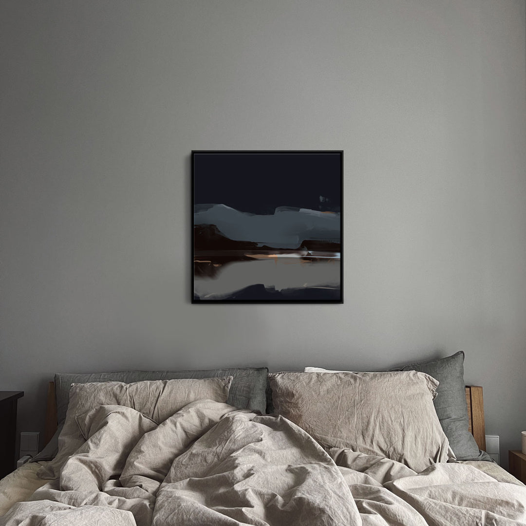 Quiet Reflection Abstract Canvas Art