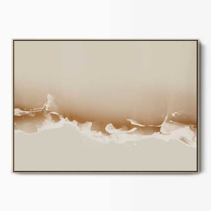 Blissed Out Abstract Seascape Canvas Art
