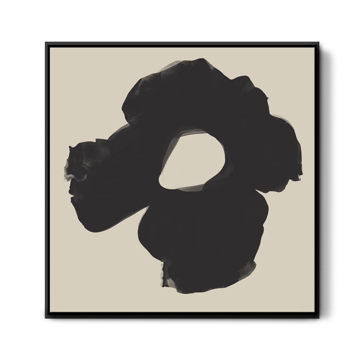 Black & Neutral Poppy