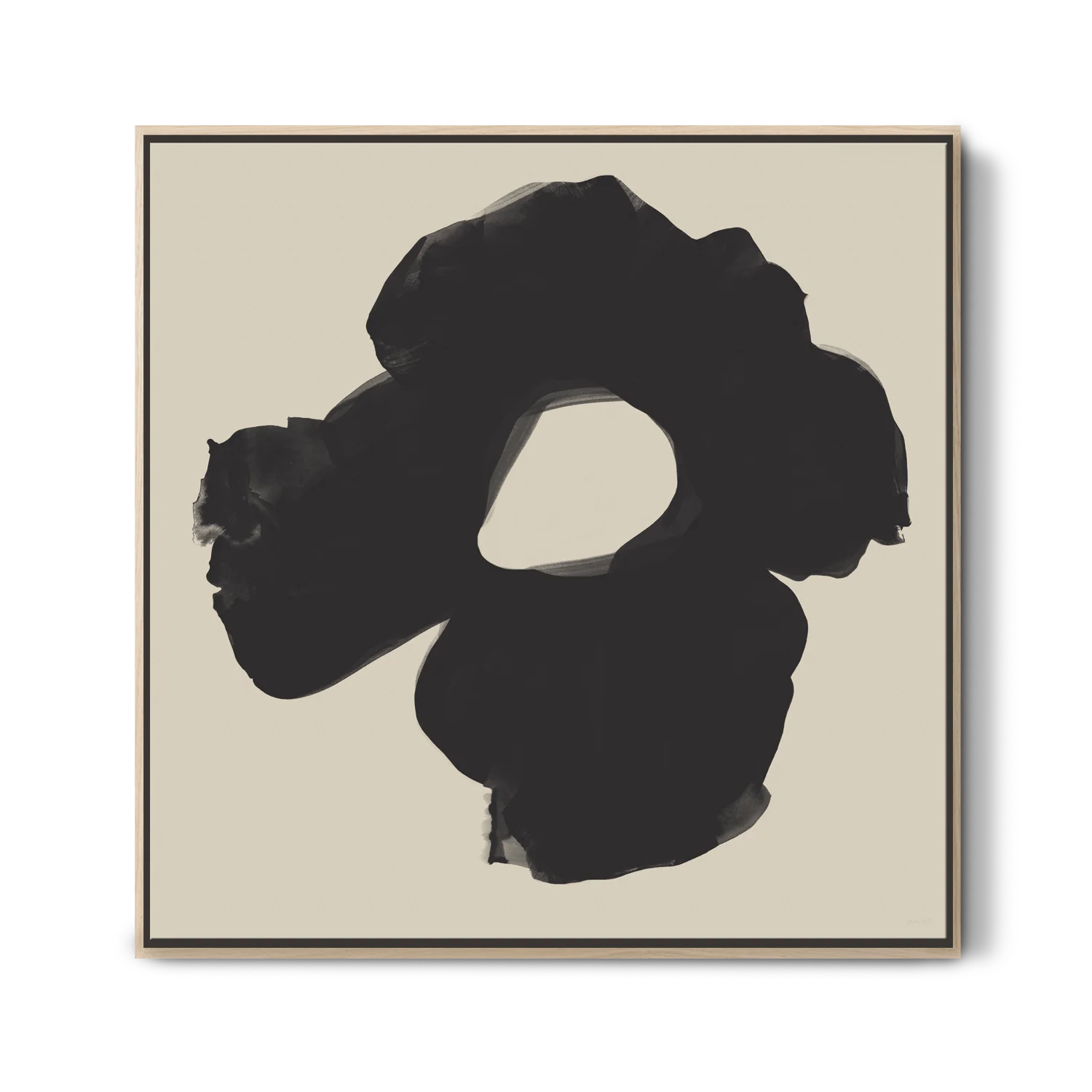 Black & Neutral Poppy