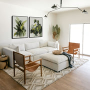 Abstract Banana & Monstera Set