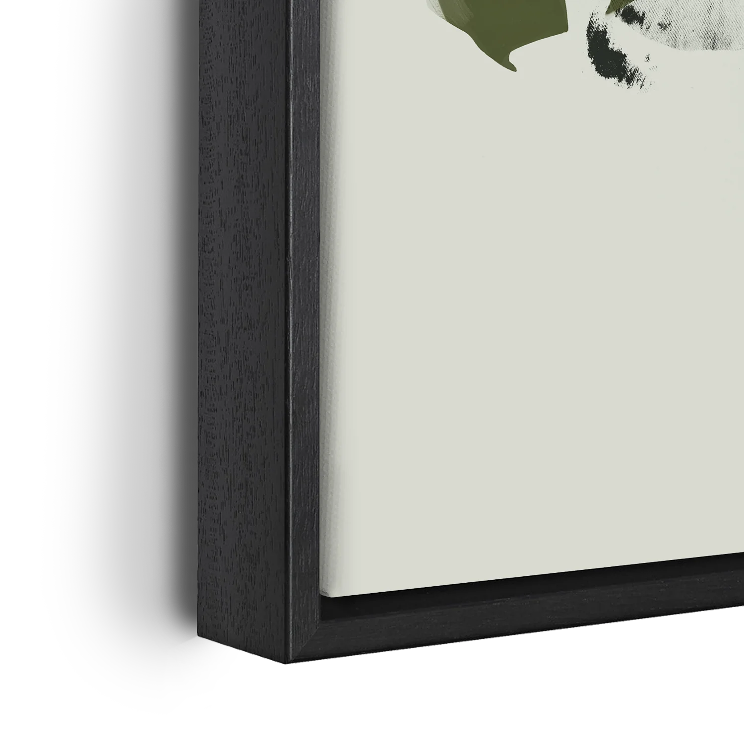 Green Lili Abstract Monstera Leaf