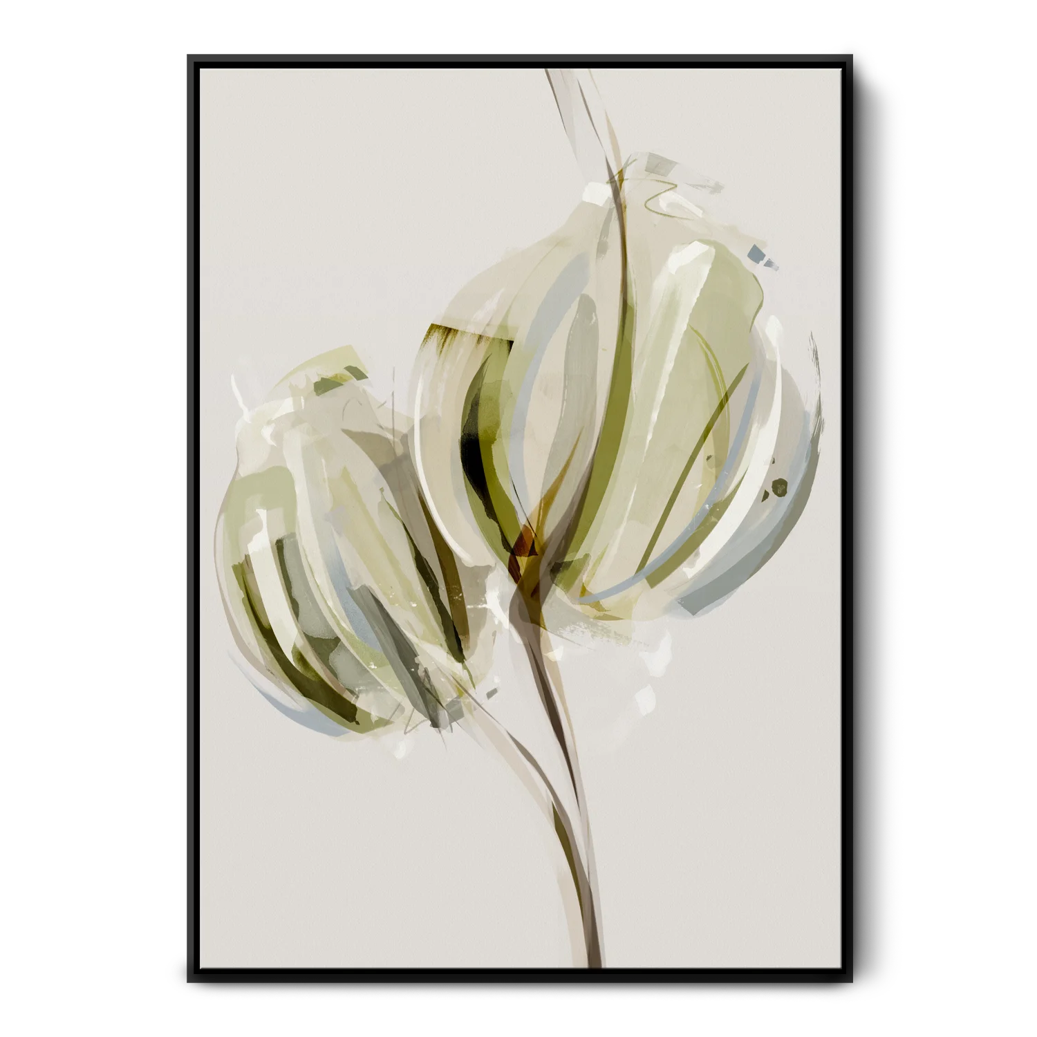 Green Lili Small / Black Best Buds