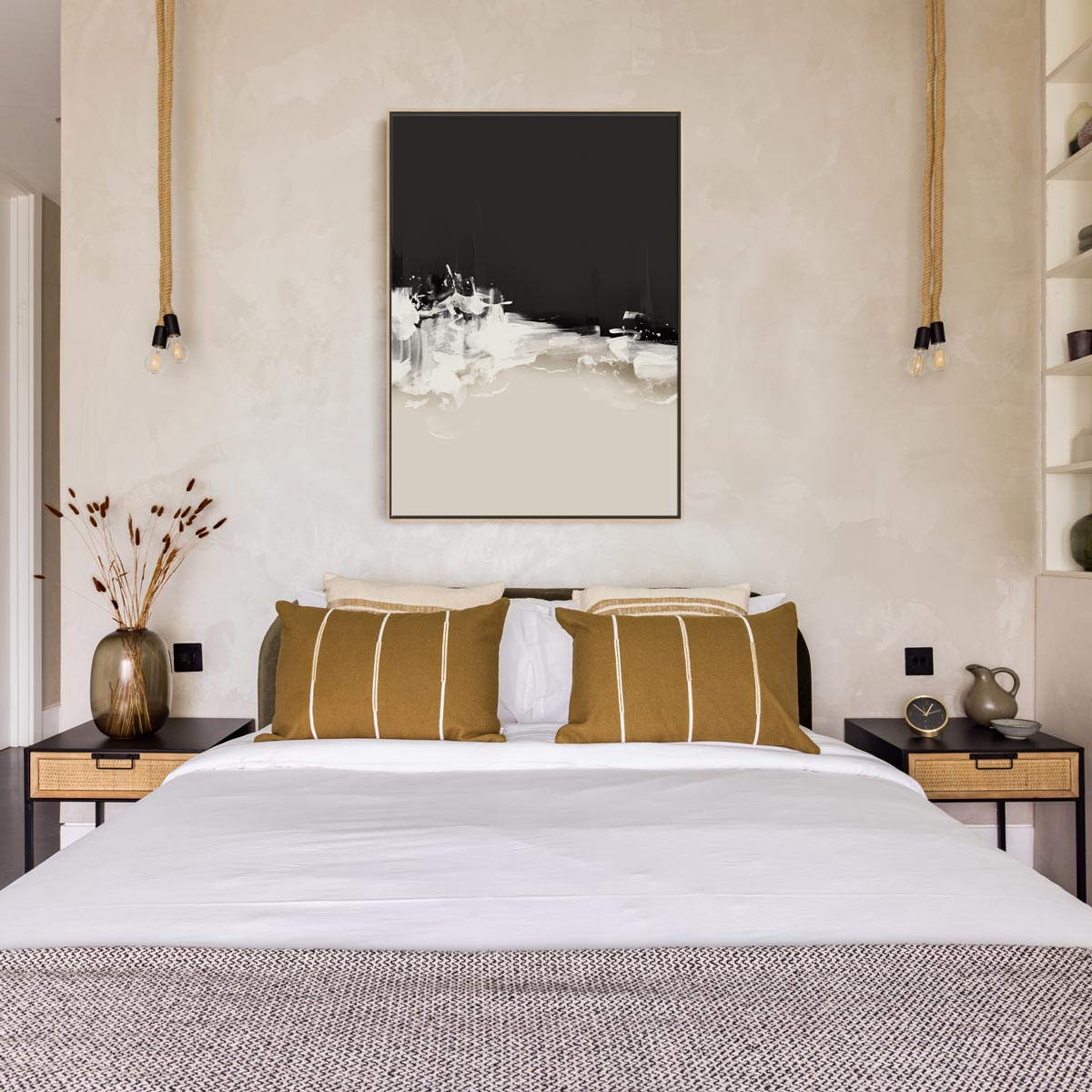 Green Lili Large / Natural Break Free