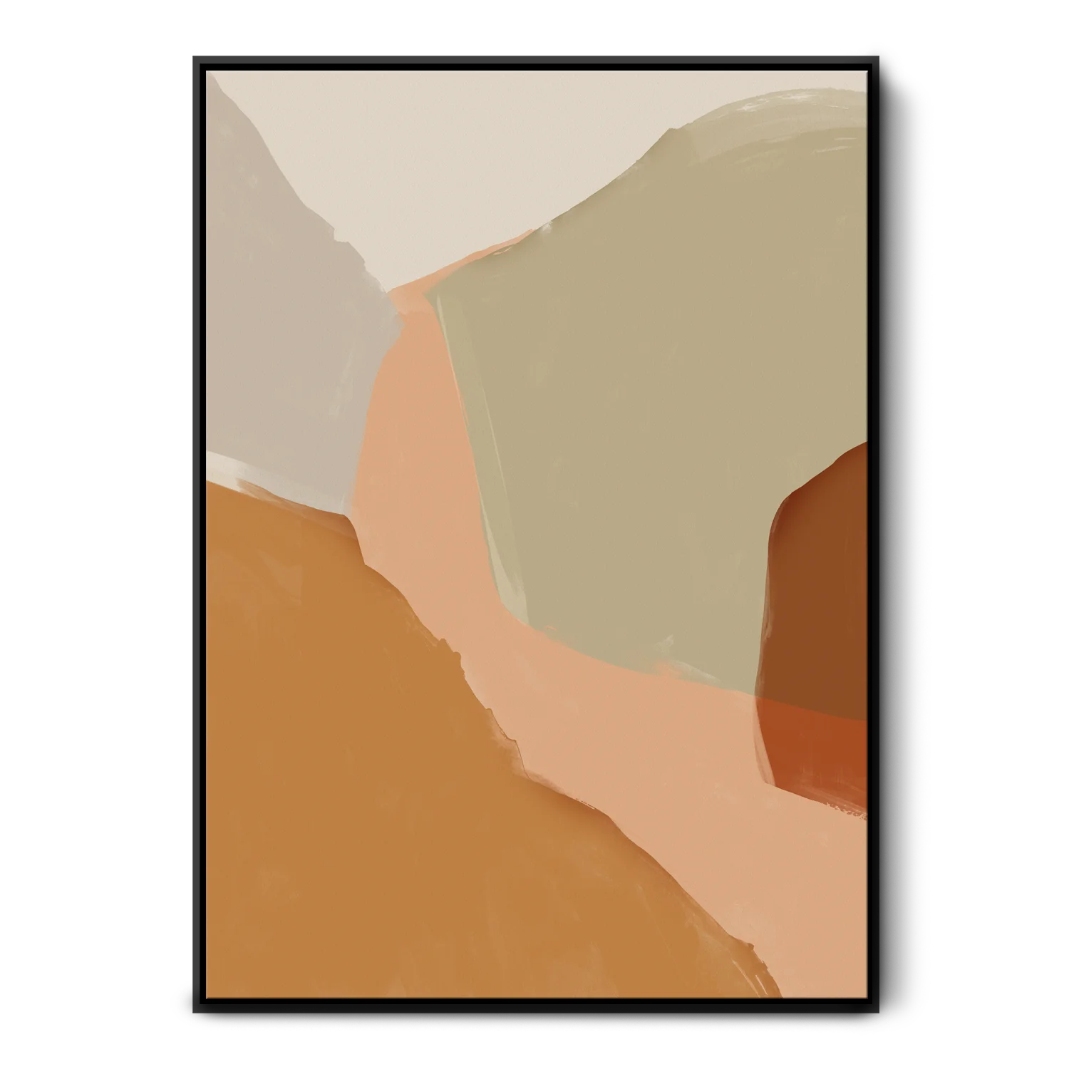 Green Lili Medium / Black Chasing Waterfalls