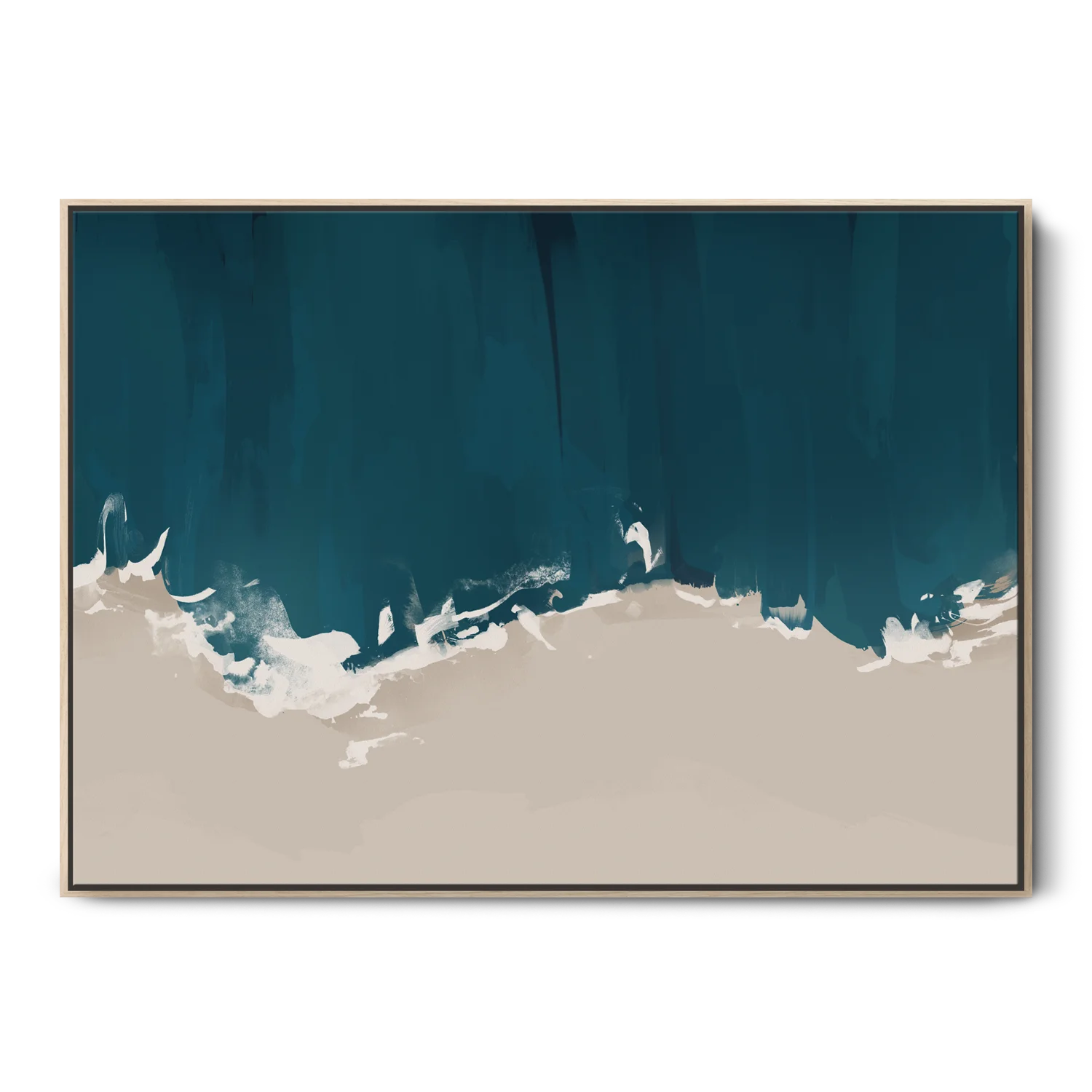 Green Lili Large / Natural Coast Along