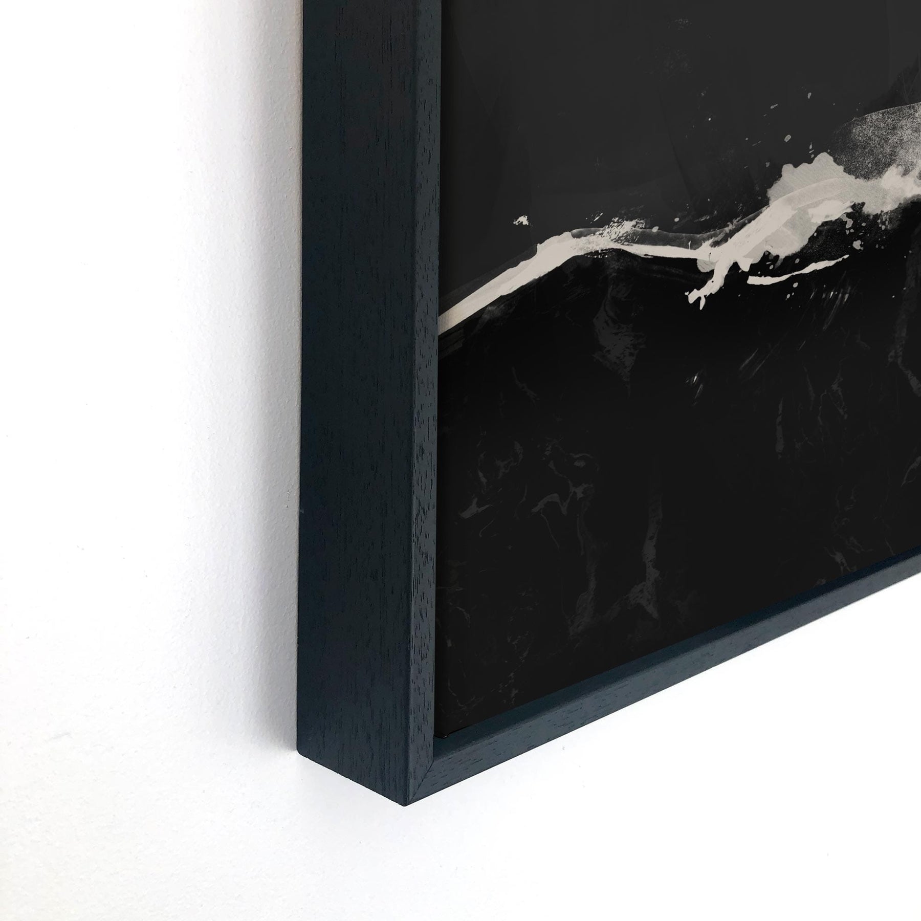 Deep Connection Abstract Canvas Art | Green Lili