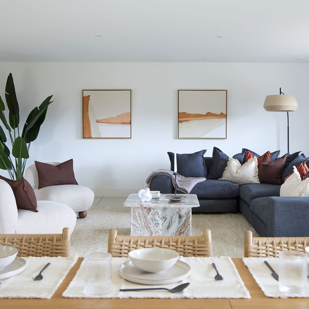 Green Lili Large / Natural Desert Landscape Set