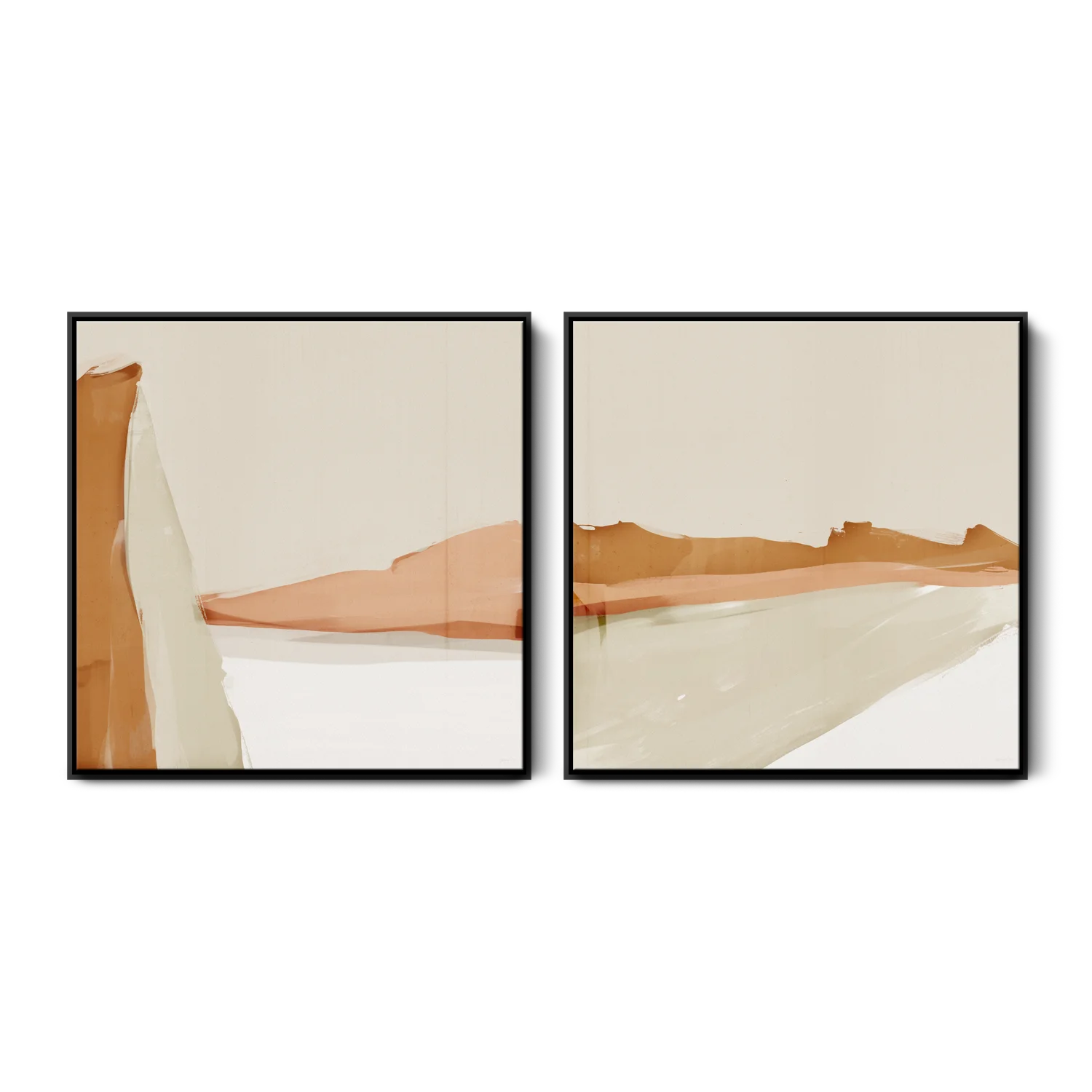 Green Lili Medium / Black Desert Landscape Set