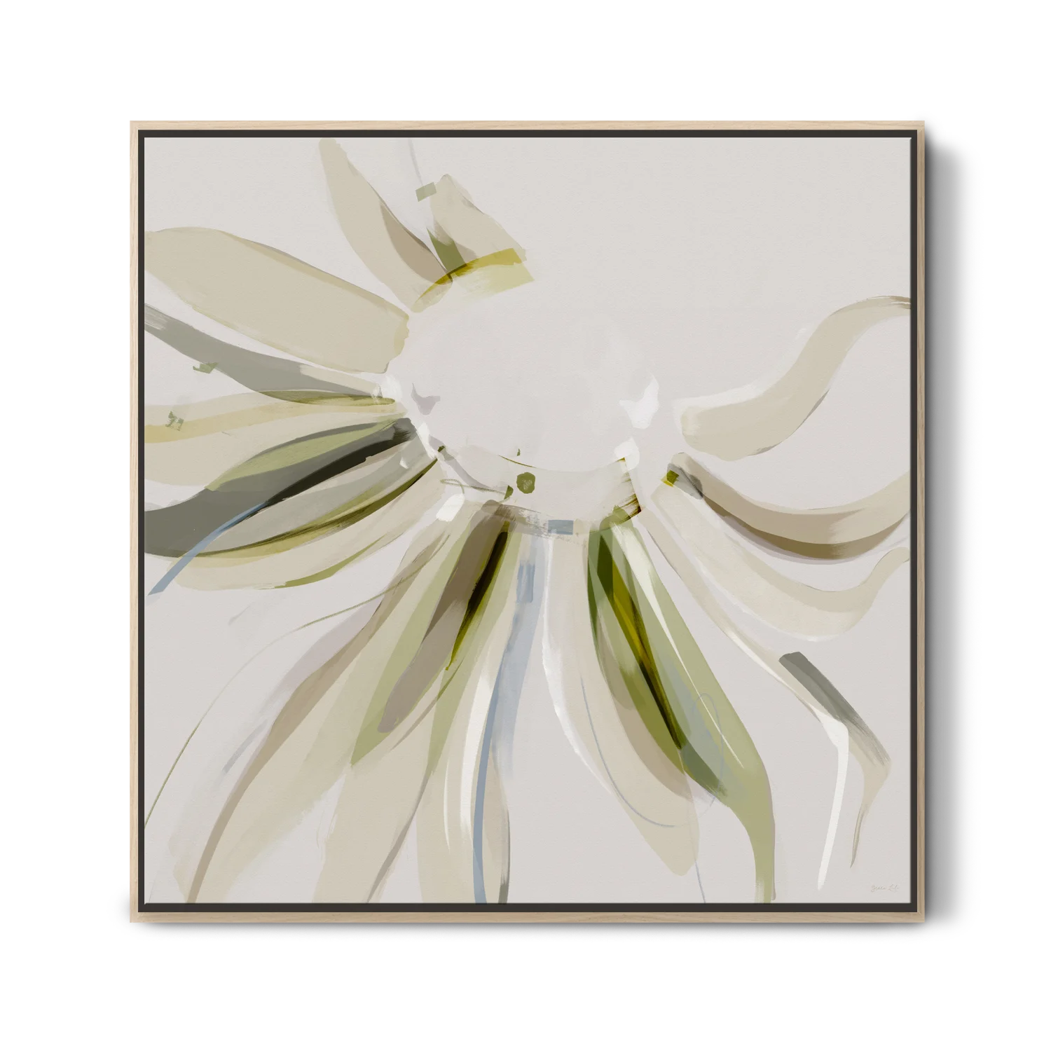 Green Lili Medium / Natural Float On