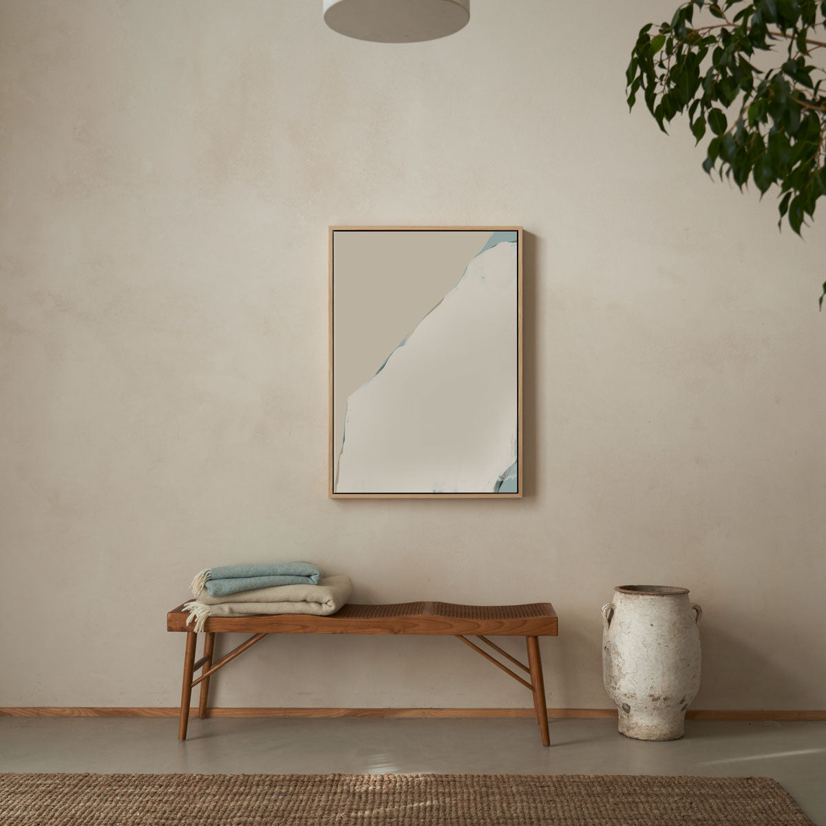 Green Lili Large / Natural Free As Air