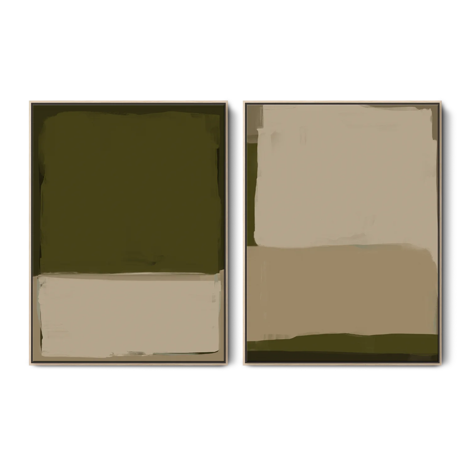 Green Lili Medium / Natural Let It Land Set