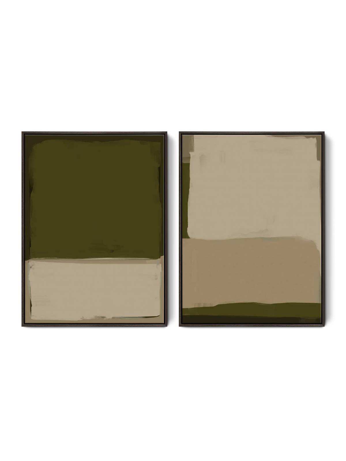 Green Lili M / Dark brown Let It Land Set