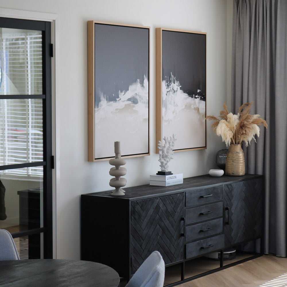 Green Lili Large / Natural Lost In The Waves Set