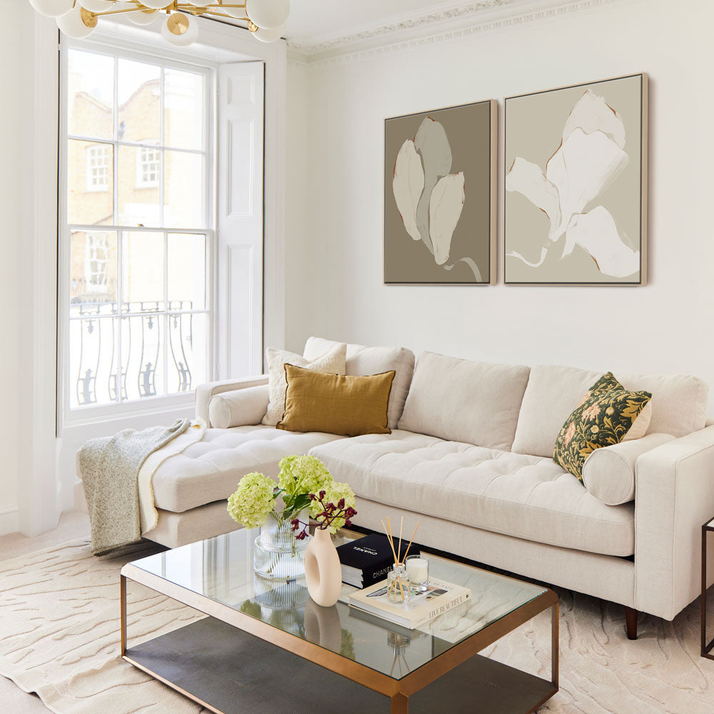 Green Lili Magnolia Flower Set