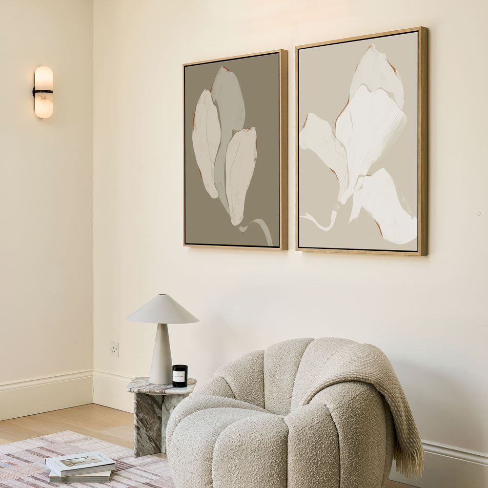 Green Lili Magnolia Flower Set