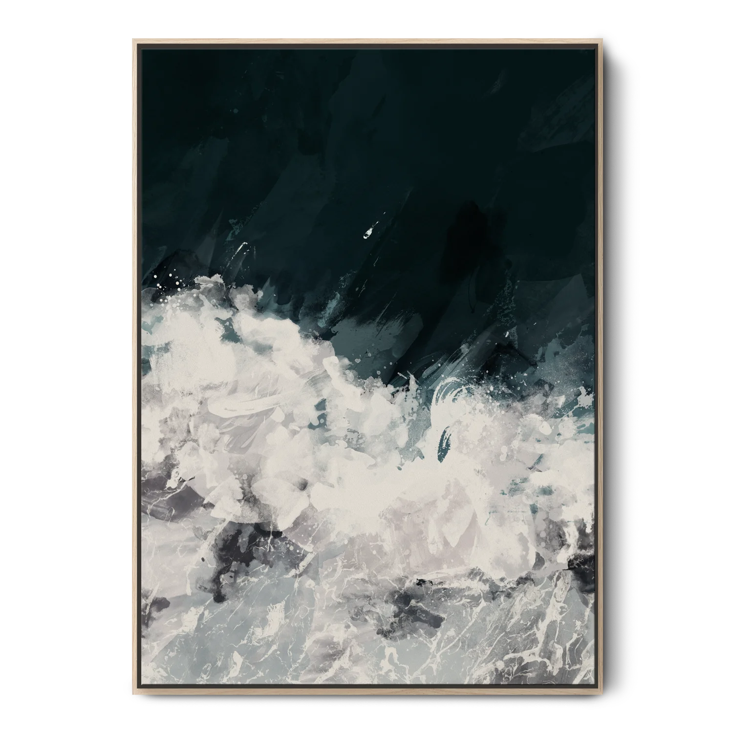 Green Lili Small / Natural Making Waves