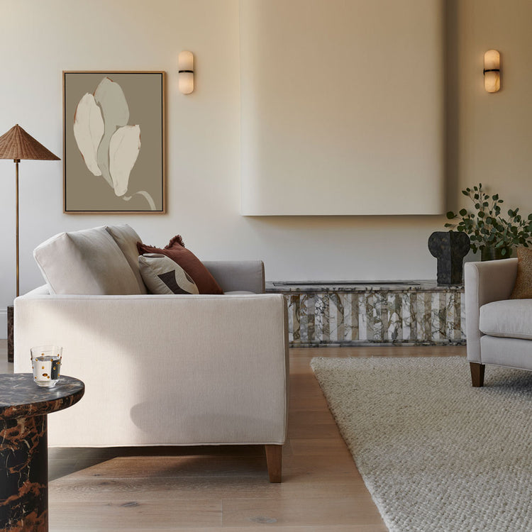 Green Lili Large / Natural Mocha Magnolia