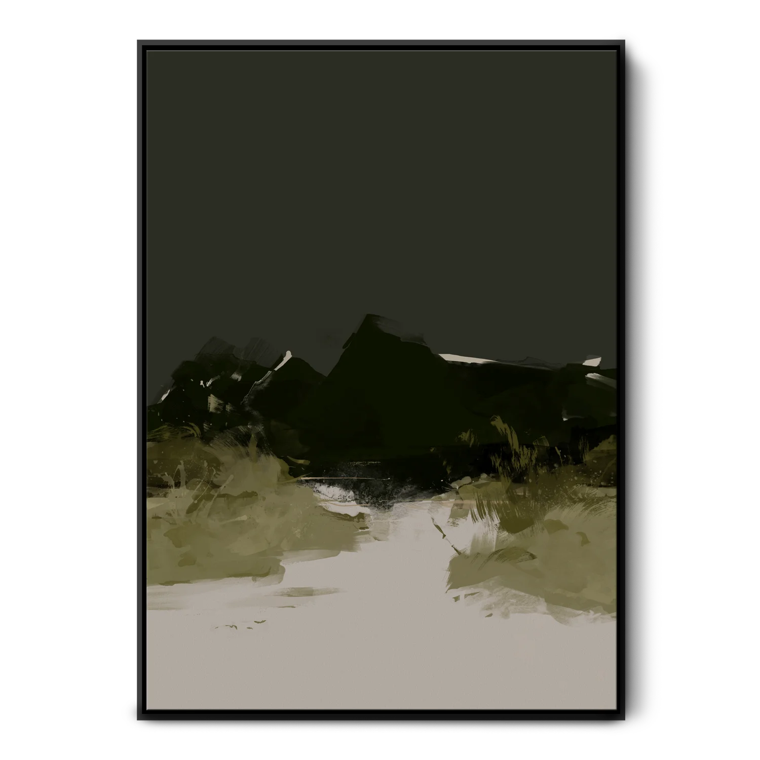 Green Lili Medium / Black Natural High