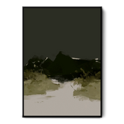 Green Lili Medium / Black Natural High