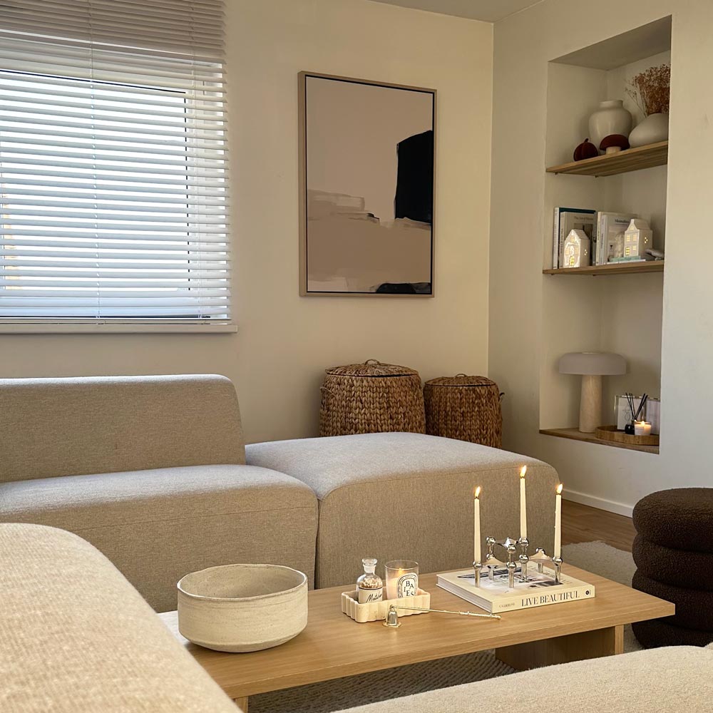 Green Lili Large / Natural Nature Flows