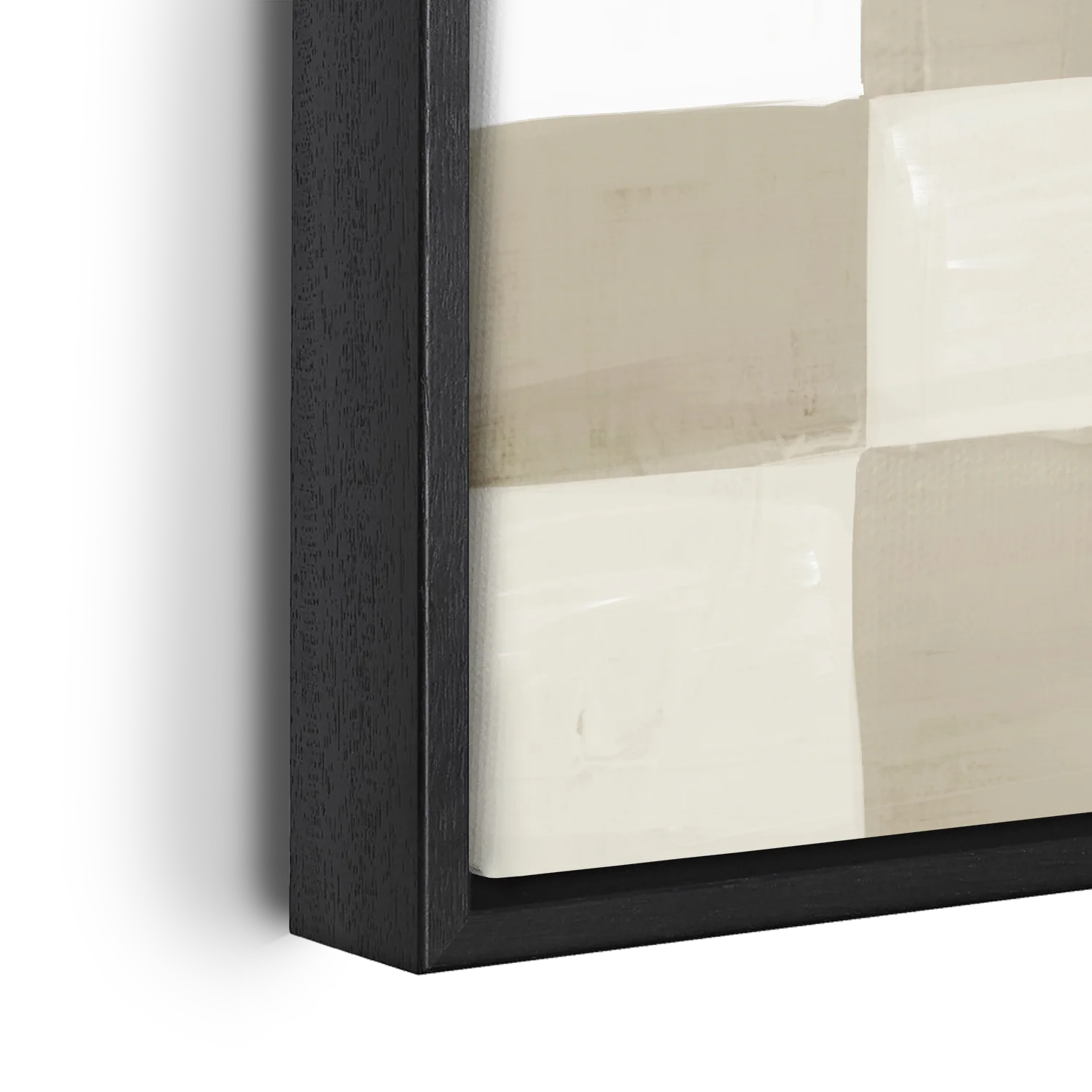 Green Lili Neutral Checkerboard