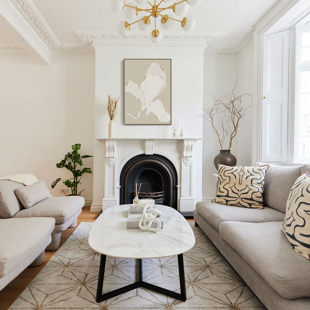 Green Lili Large / Natural Neutral Magnolia