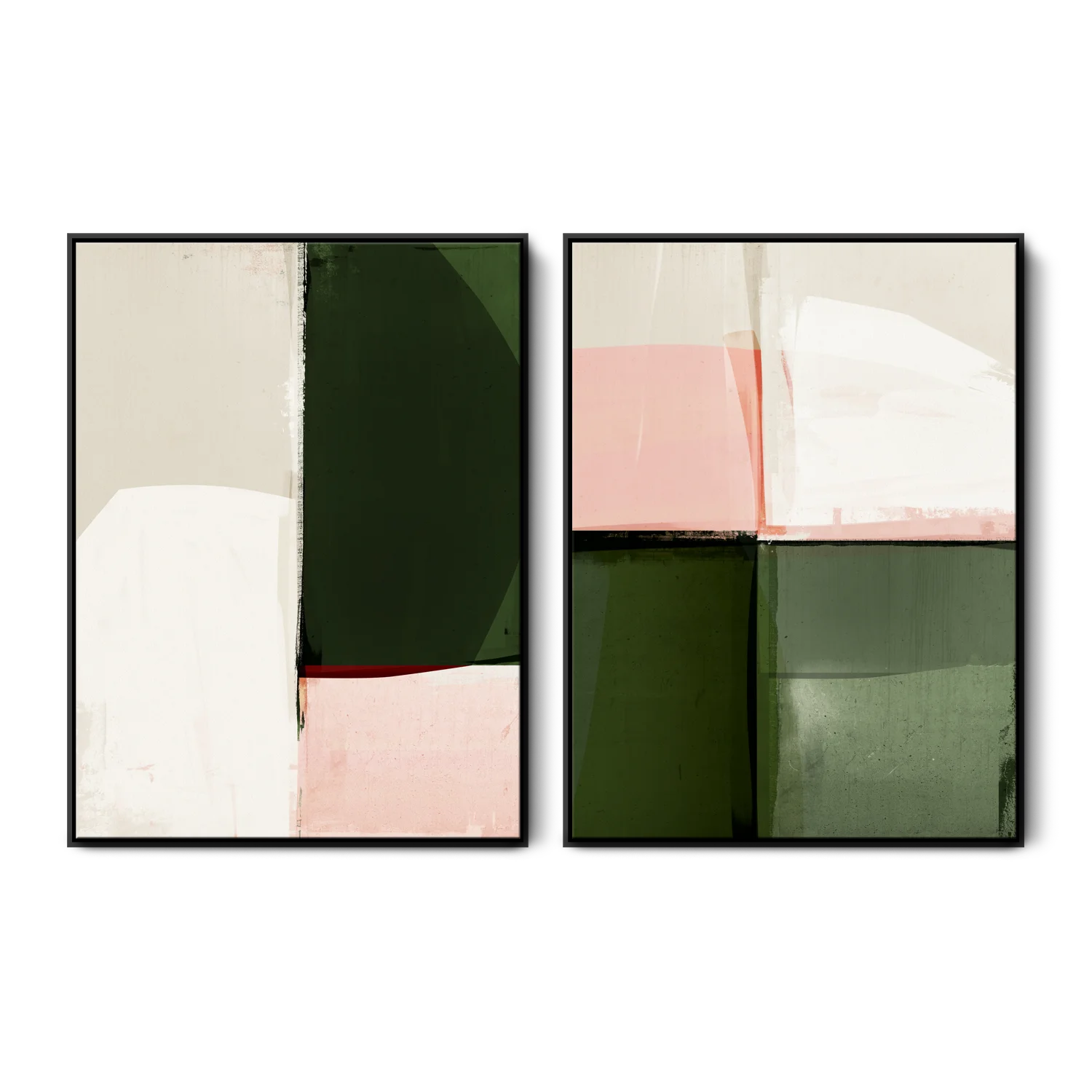 Green Lili Medium / Black Reconnect & Stay Grounded Set