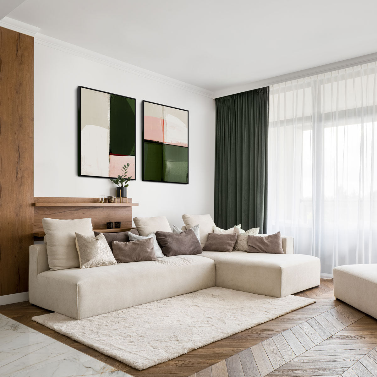 Green Lili Extra Large / Black Reconnect & Stay Grounded Set