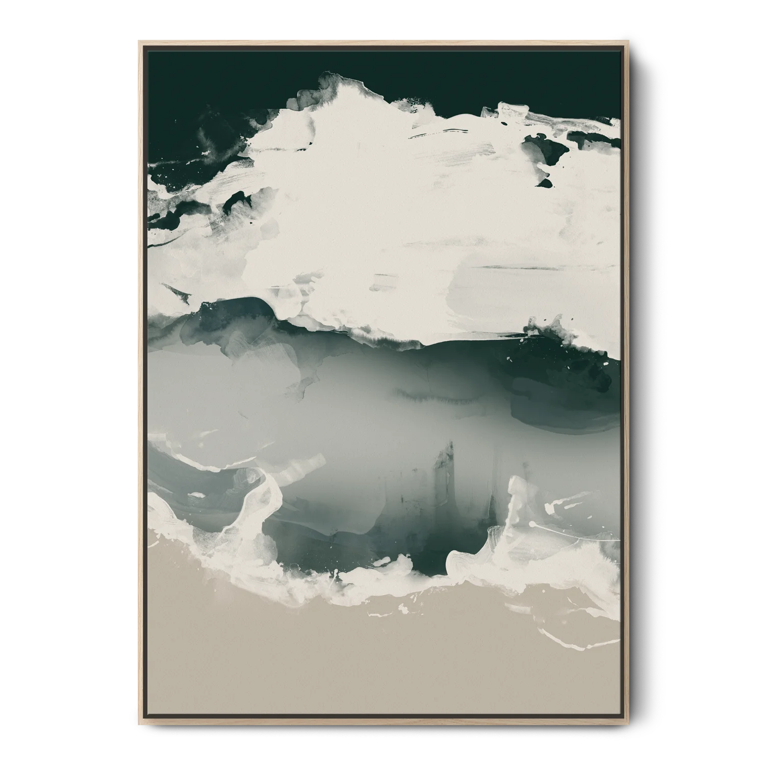 Green Lili Large / Natural Roll With It