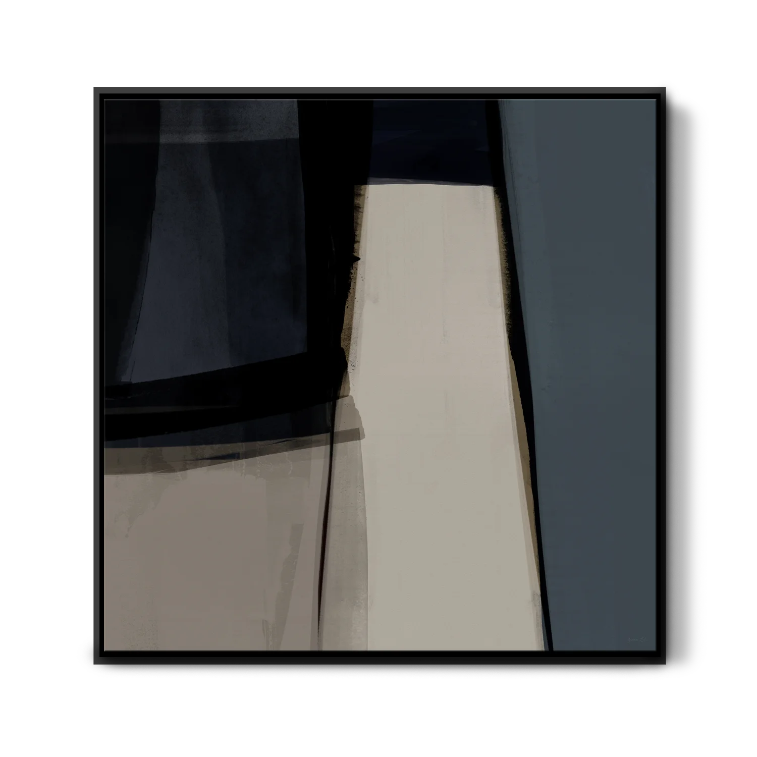 Green Lili Medium / Black Slow Mocean