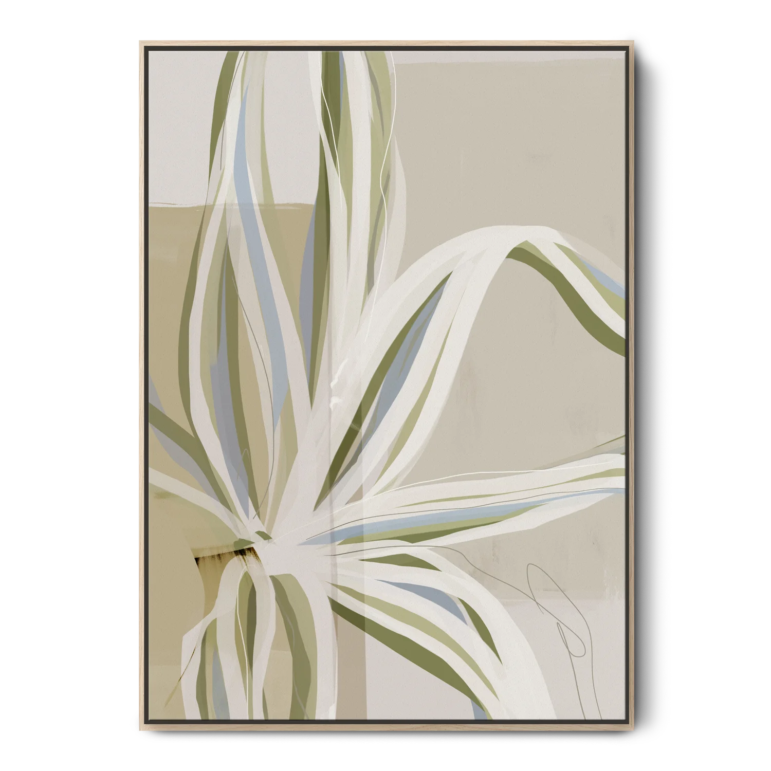 Green Lili Medium / Natural Soft Nature