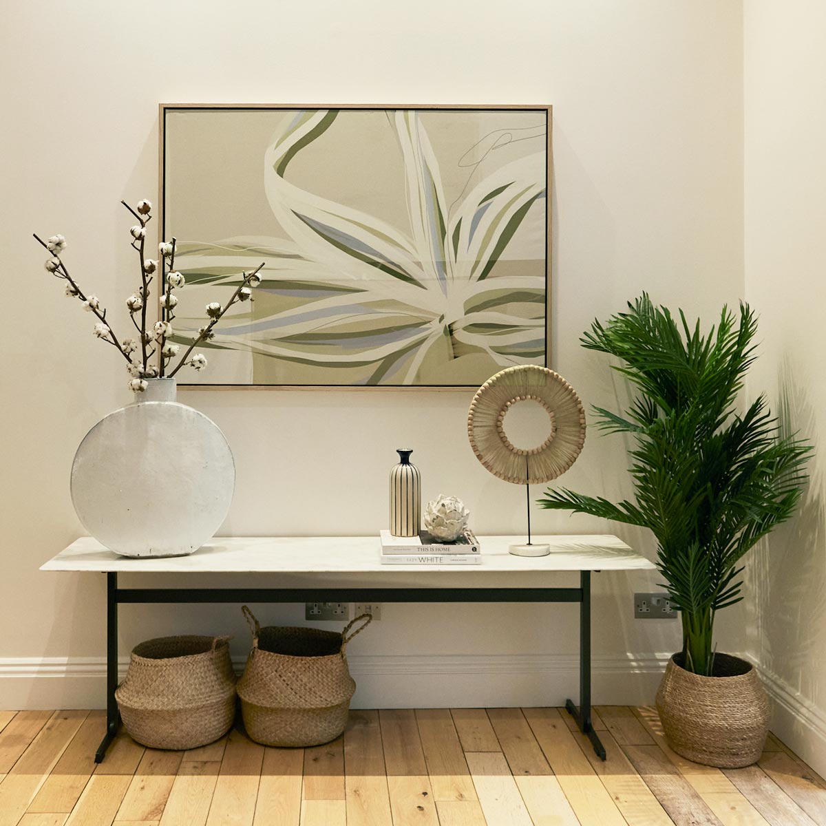 Green Lili Extra Large / Natural Soft Nature