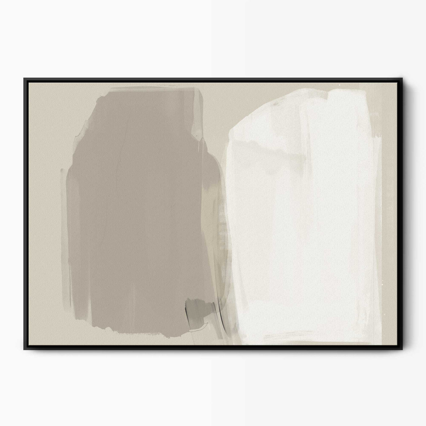 Stand Still Framed Abstract Canvas Art