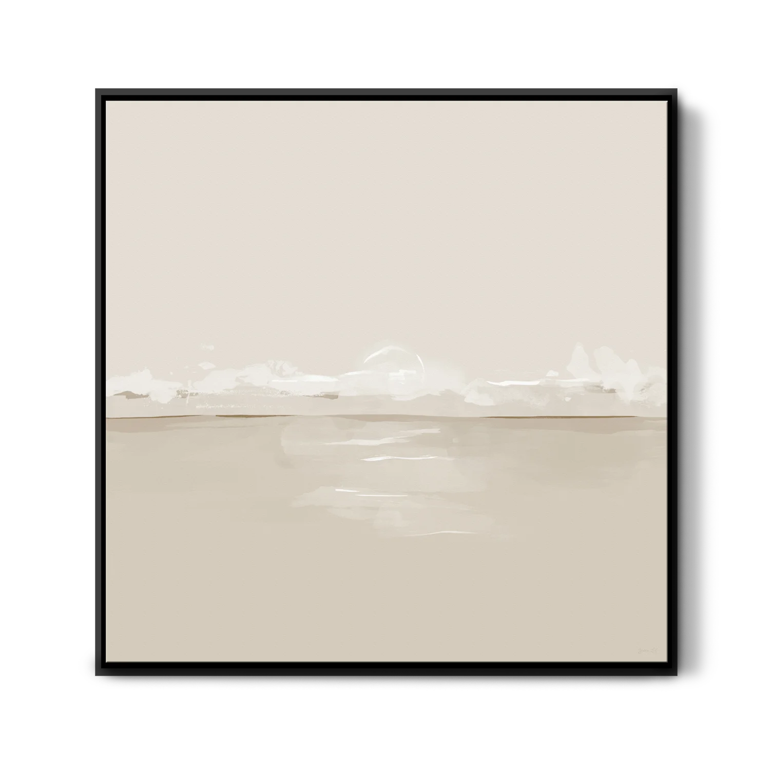 Green Lili Medium / Black Sundown