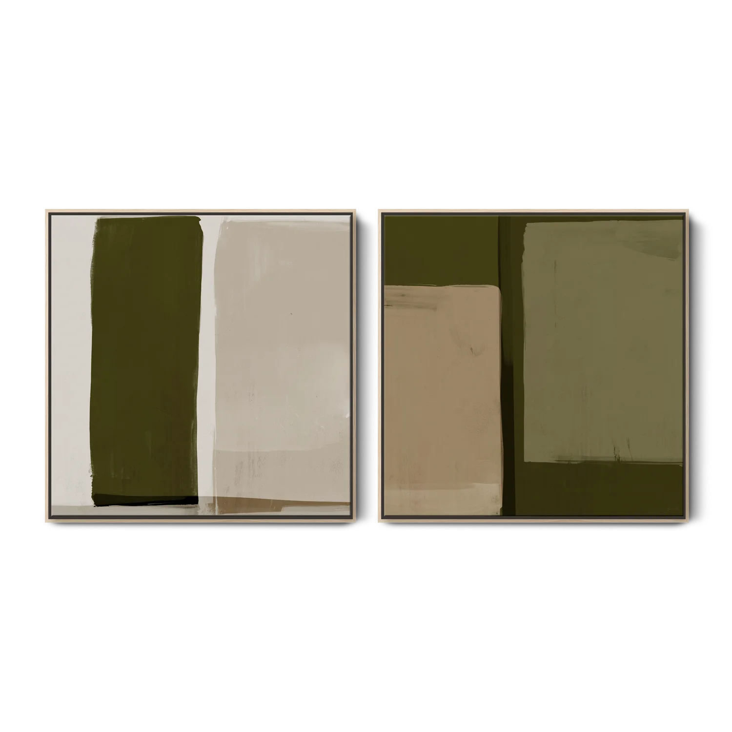 Green Lili Large / Natural Walk Tall & Unwind Set