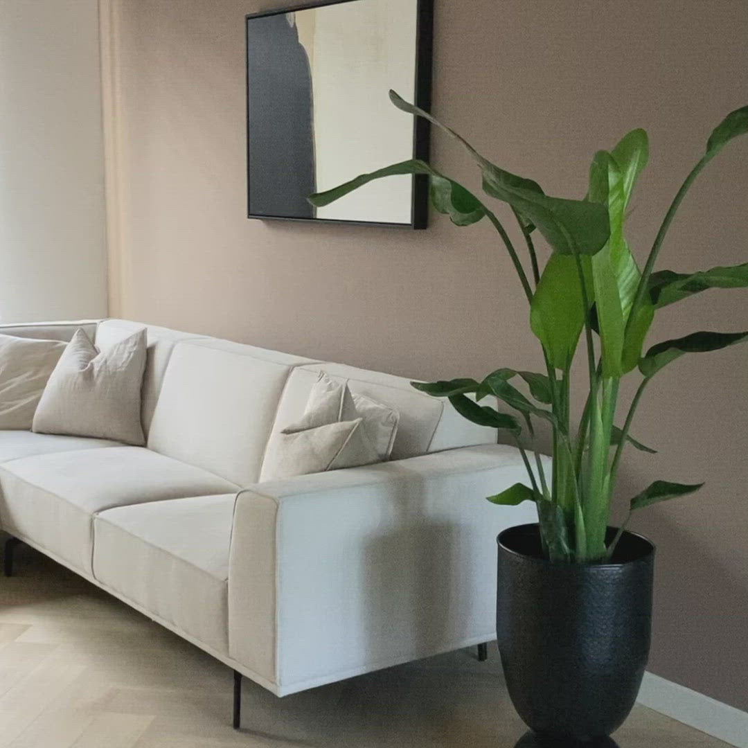 Shore Thing Framed Abstract Canvas Art | Green Lili