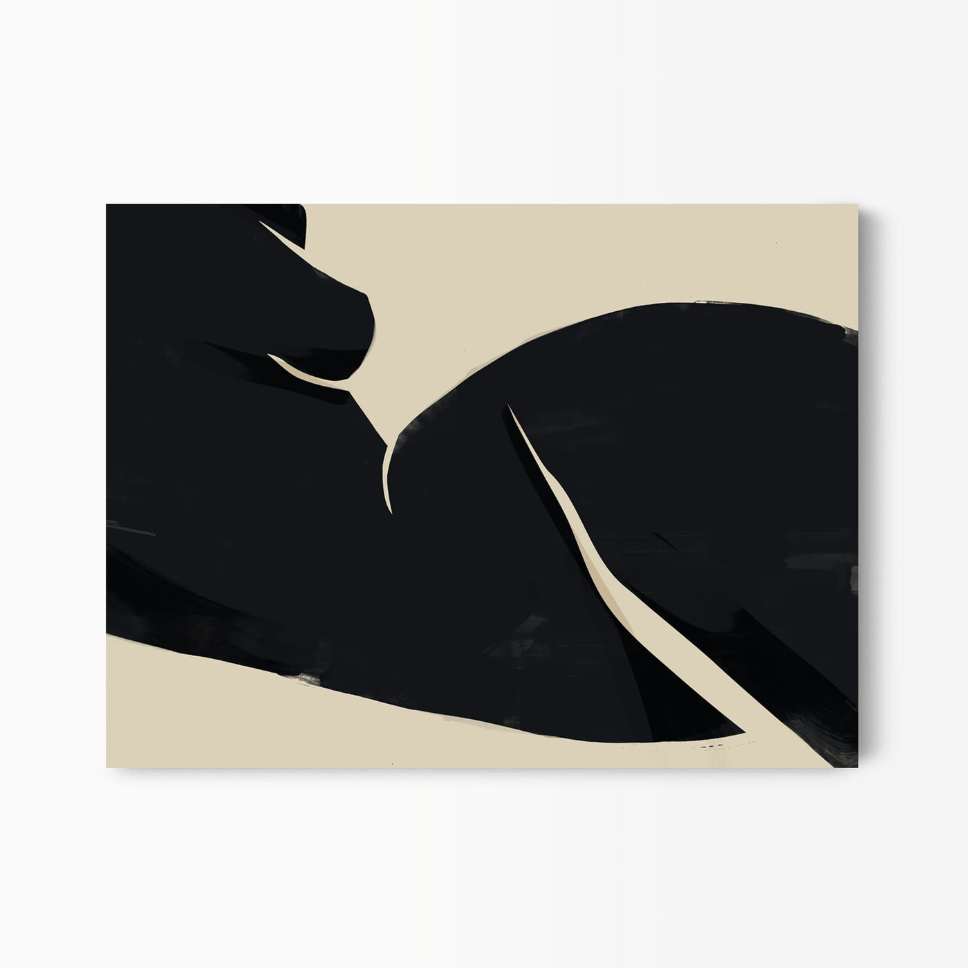Green Lili 40x30cm (16x12") / Unframed Print Abstract Nude Print