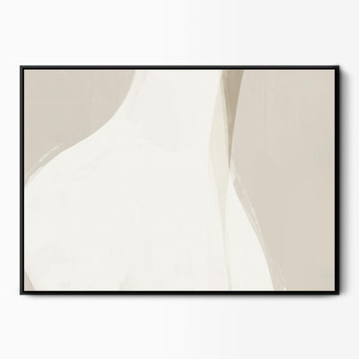 Green Lili Go With The Flow Abstract Canvas Art