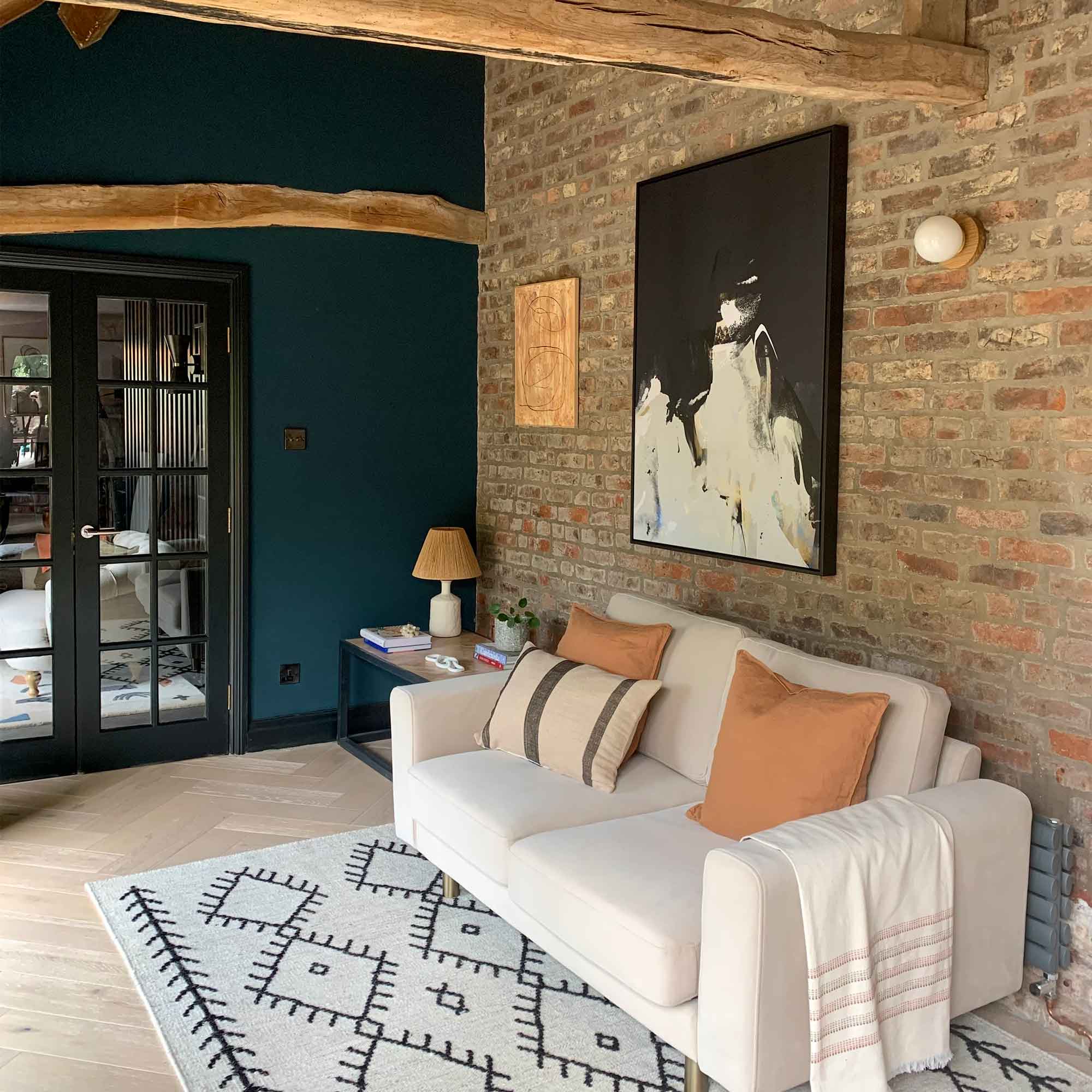 Green Lili Keep Climbing Framed Abstract Canvas Art