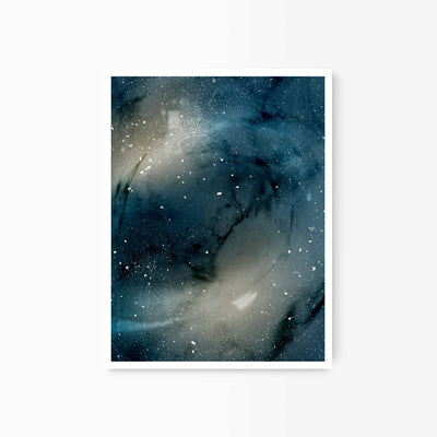 Green Lili 30x40cm (12x16") / Unframed Print Outer Space Print