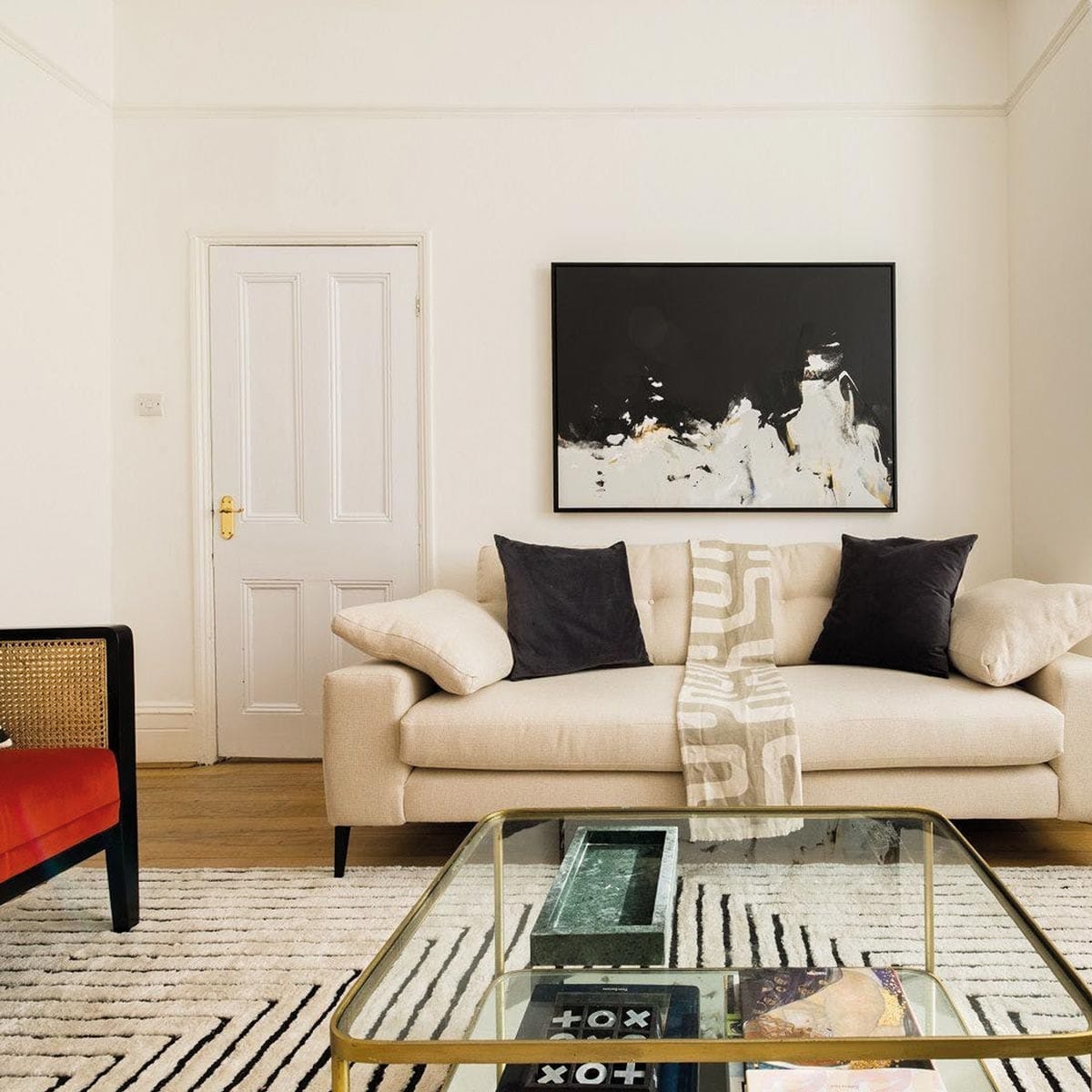 Green Lili Summit About You Framed Abstract Canvas Art