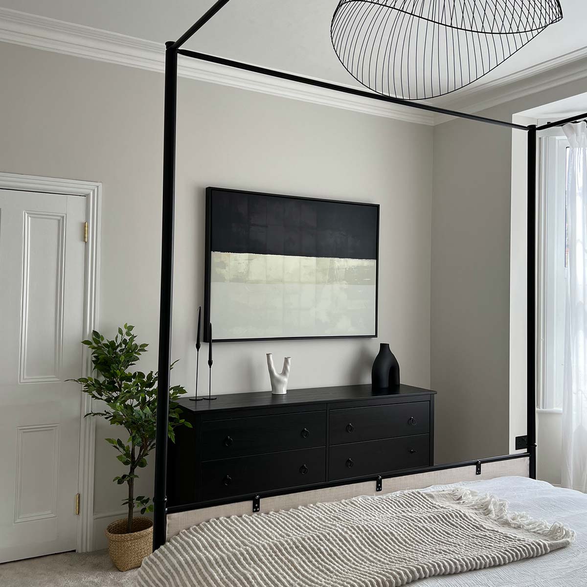 Green Lili True Grit Framed Abstract Canvas Art